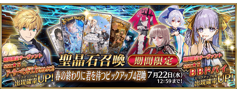 [JP] Waiting For You at the End of Spring Pickup 4 Summon (Daily)